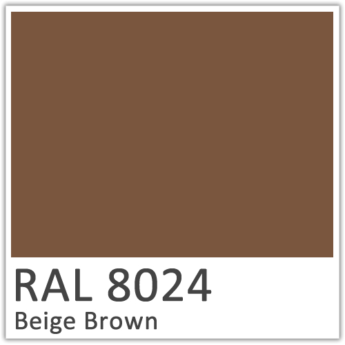 RAL 8024 Beige Brown non-slip Flowcoat